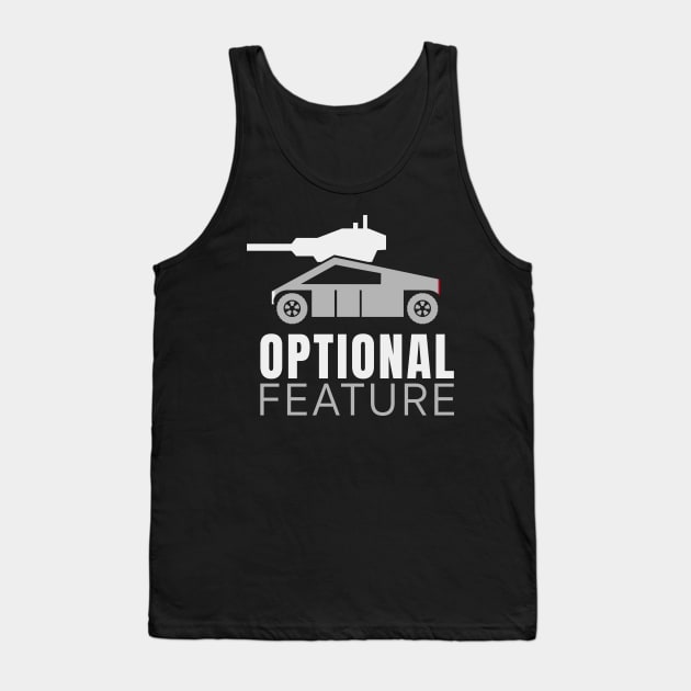 Cyber Pickup Truck With Optional Feature Tank Top by sheepmerch